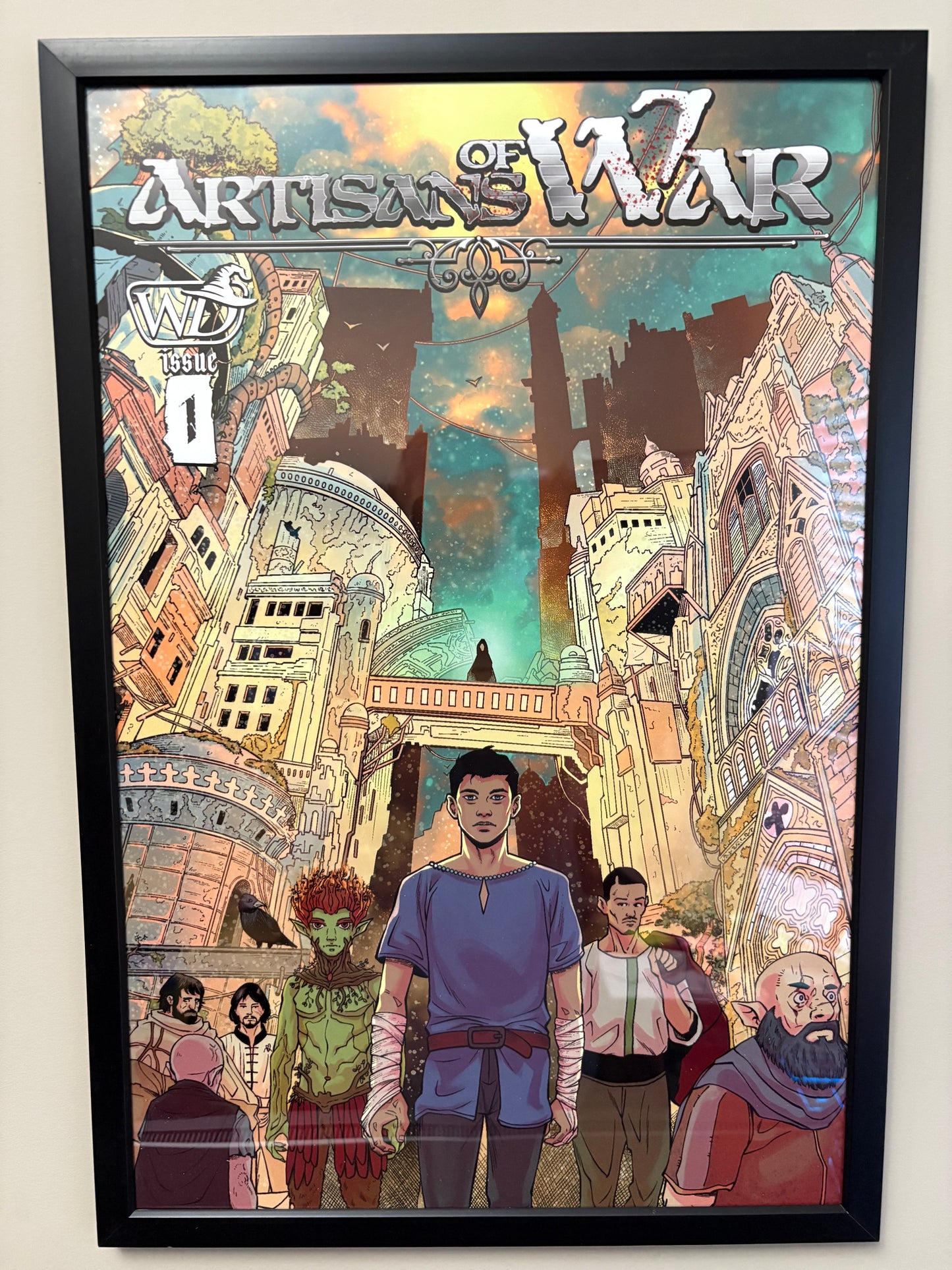 Artisans of War #1 Cover Framed Picture 12 x 18