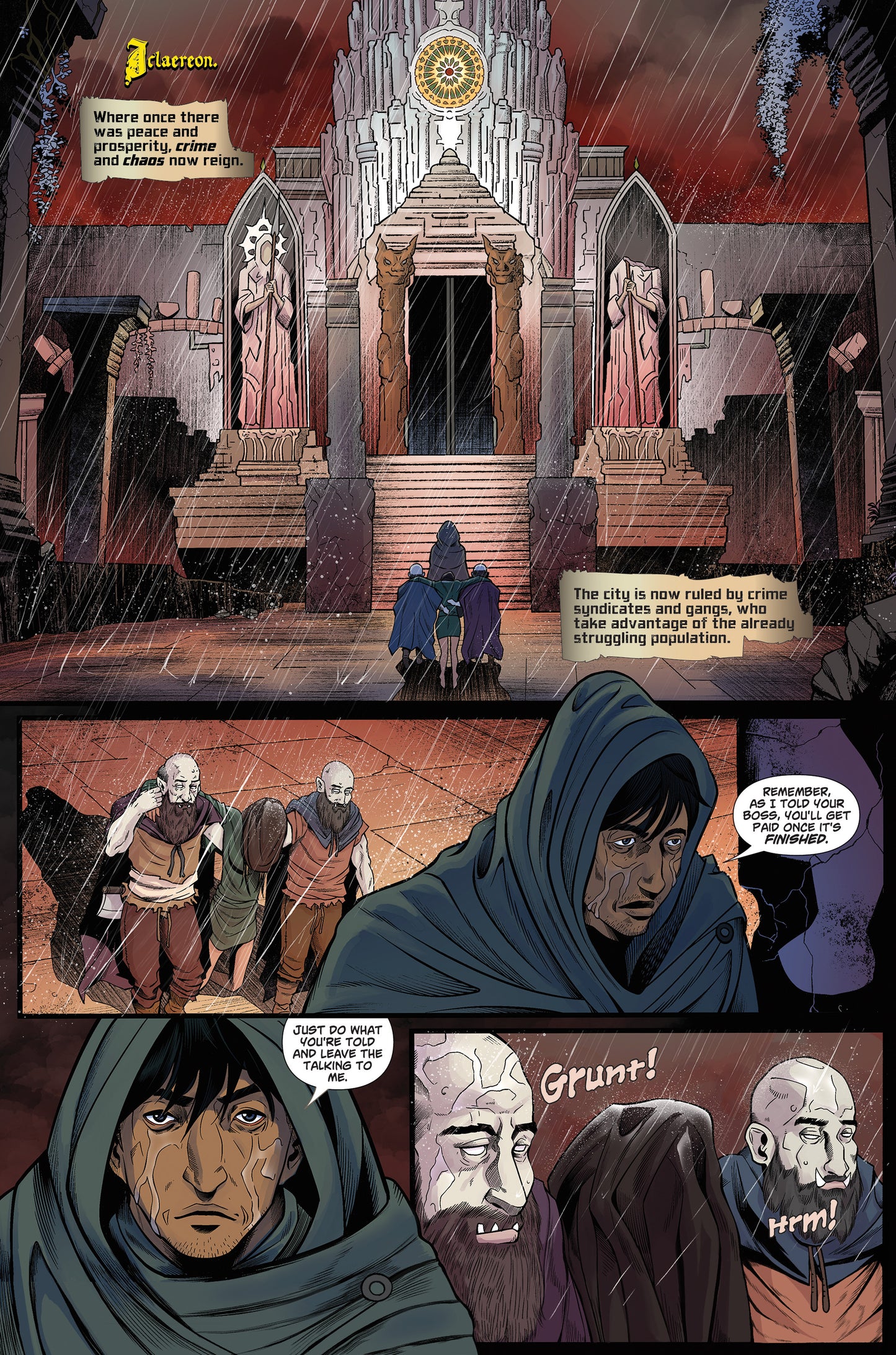 Artisans of War #1 Comic Book - Alternate Cover B